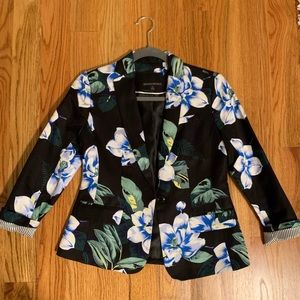 Banana Republic Floral Blazer